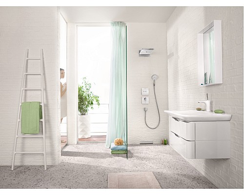 Шланговое подключение для душа Hansgrohe Fixfit Square 26455000