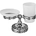 Держатель мыльницы и стакана настольный Zorg Antic AZR 22 SL