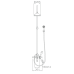 Смеситель для ванны Schein Thames 411CS /8056060PT Хром