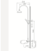 Смеситель для ванны Schein Thames 411CS /8056060PT Хром