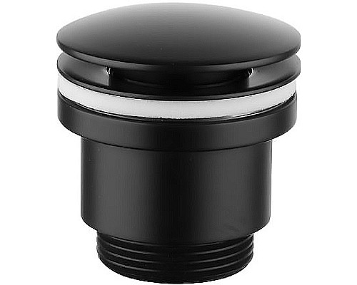 Донный клапан Lemark LM8500BL click-clack Черный