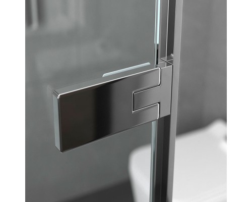 Душевой уголок Ambassador Abner 100х100 10011102R профиль Хром стекло прозрачное