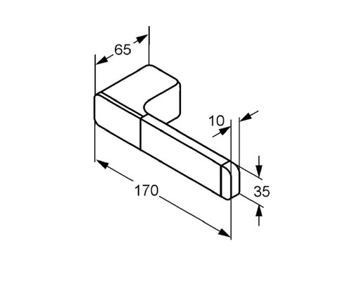 Держатель запасного рулона Kludi E2 4997205 Хром