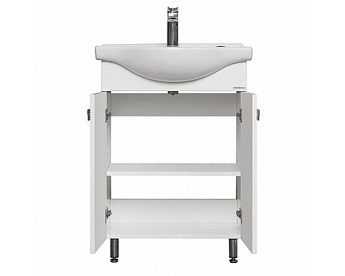 Тумба под раковину Фиджи 60 белый Aquaton 1A179601FG010