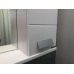 Зеркало со шкафом Comforty Модена М-75 00-00001640 с подсветкой Белое матовое