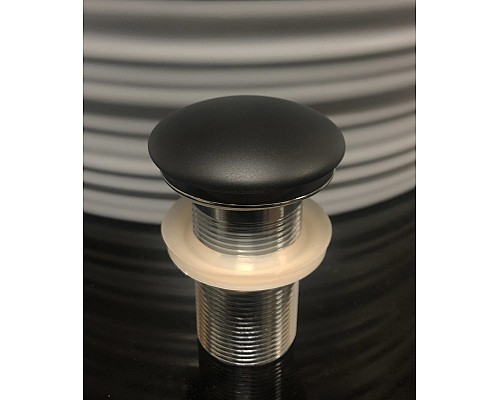 Черный матовый керамический донный клапан Gid BLm100 74402k