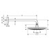Верхний душ Hansgrohe Raindance Select S 240