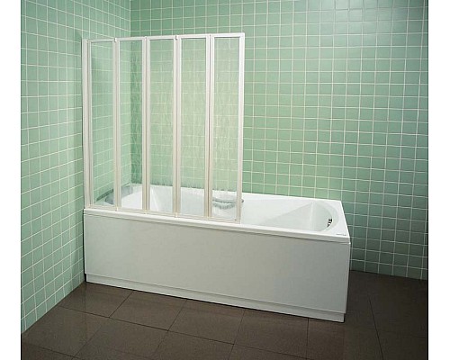 Шторка для ванны Ravak VS5 794E010041 белая