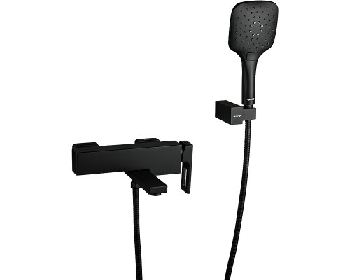 Смеситель для ванны Gappo G17-6 G3217-6 Черный матовый