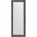 Зеркало Evoform Exclusive 131х51 BY 1154 с фацетом в багетной раме - Палисандр 62 мм