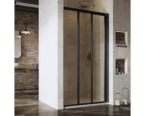 Душевая дверь Ravak Supernova ASDP3-100 00VA03R2Z1 профиль Черный стекло Transparent