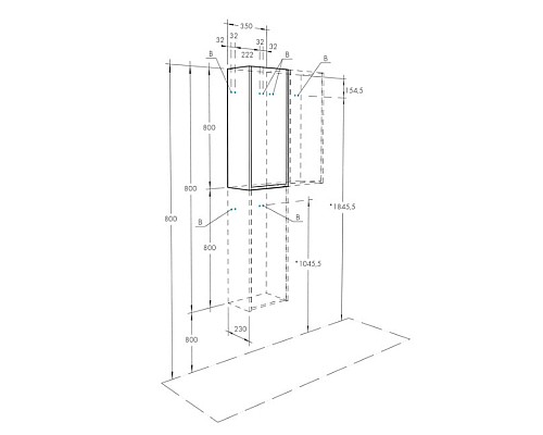 Подвесной шкаф Aquaton Марти 35 1A270203MY010 Белый глянцевый Дуб эндгрейн Подвесной шкаф Aquaton Марти 35 1A270203MY010 Белый глянцевый Дуб эндгрейн