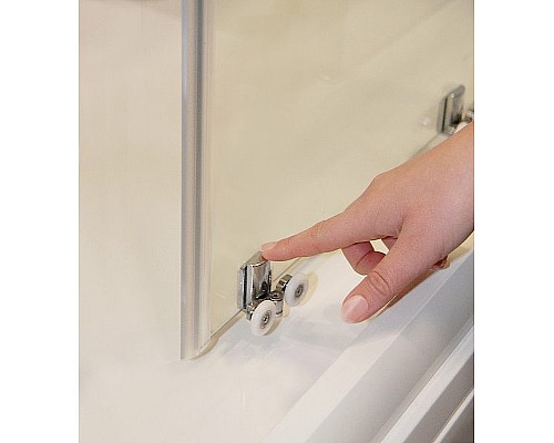 Душевой уголок Ravak Blix BLSCP4-80 80х80 X3BM40300Z1 профиль Черный стекло Transparent