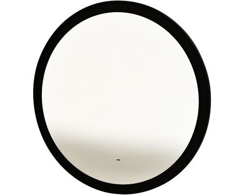 Зеркало Sintesi Callisto 80 SIN-SPEC-CALLISTO-80 с подсветкой Черное матовое с сенсорным выключателем