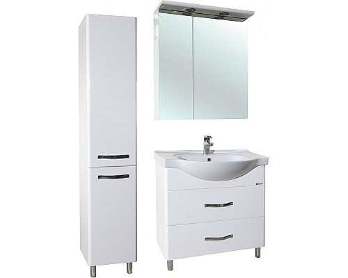 Шкаф пенал Bellezza Анкона 35 R 4629604001013 Белый Шкаф пенал Bellezza Анкона 35 R 4629604001013 Белый