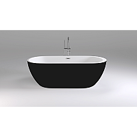 Акриловая ванна Black&White SB 105 Black отдельностоящая 170x80
