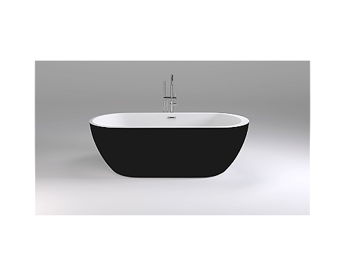 Акриловая ванна Black&White SB 105 Black отдельностоящая 170x80 Акриловая ванна Black&White SB 105 Black отдельностоящая 170x80