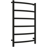Полотенцесушитель электрический 800х500 черный матовый МЭМ правый Сунержа Галант 4.0 31-0831-8050