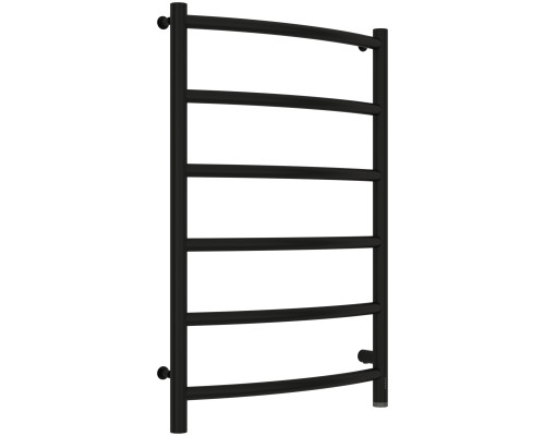 Полотенцесушитель электрический 800х500 черный матовый МЭМ правый Сунержа Галант 4.0 31-0831-8050