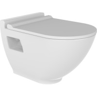 Подвесной безободковый унитаз Bien Harmony с сиденьем микролифт HRKA052N2VP0W3000
