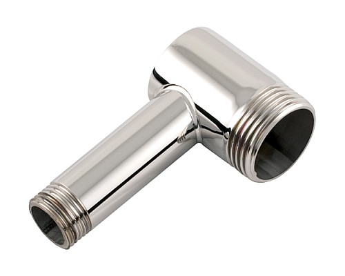 Уголок переходной 1" нар.р. - 1/2" нар.р. золотой матовый Сунержа 032-1506-0112