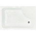 Душевой уголок Royal Bath BP 120х80 профиль Черный стекло прозрачное