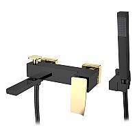 Смеситель для ванны,для душа   Boheme Q 143-BG.2 черный