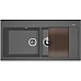 Кухонная мойка Florentina Россана-1000 20.335.E1000.302 Антрацит