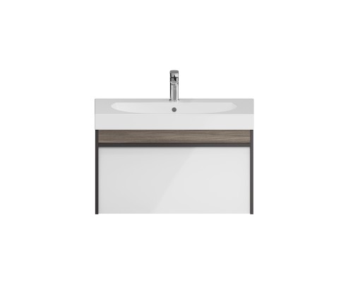 Тумба Kerama Marazzi MODULA подвесная 80 с ящиком 1+1, арабика