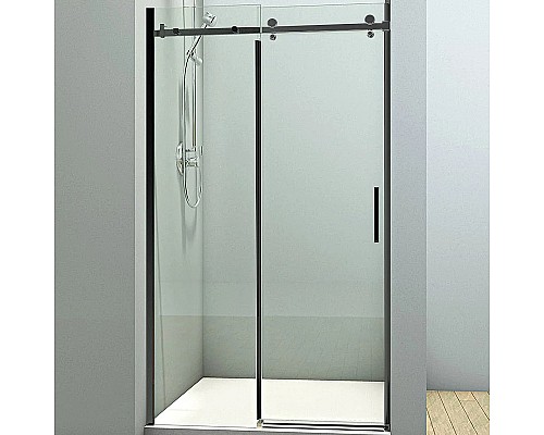 Душевая дверь Veconi Vianno VN-74B 150 VN74B-150-01-C4 Черный матовый