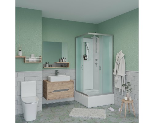 Душевая кабина Niagara Classic 90x90 NG-1108-14BKT без гидромассажа