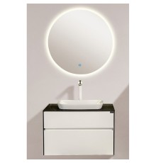 Комплект мебели для ванной Black&White Universe 907U800 подвесной Белый