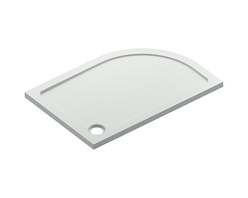 Акриловый поддон для душа Bas Раунд 120х80 R ПН00070 Белый