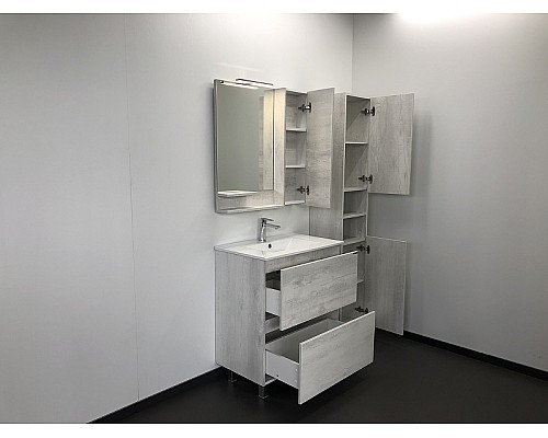 Тумба с раковиной Comforty Верона 75 00004137102 Дуб белый