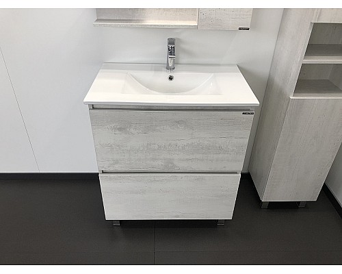 Тумба с раковиной Comforty Верона 75 00004137102 Дуб белый