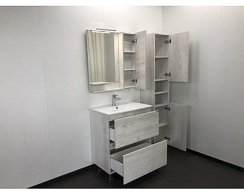 Тумба с раковиной Comforty Верона 75 00004137102 Дуб белый