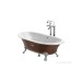 Чугунная ванна Roca Newcast медь, anti-slip 170x85 233650008