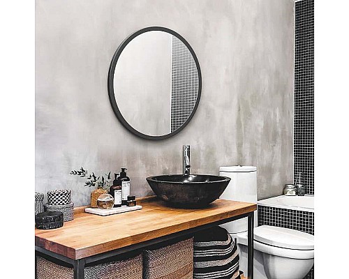 Зеркало Silver Mirrors Manhetten 77 ФР-00001425 Черное матовое