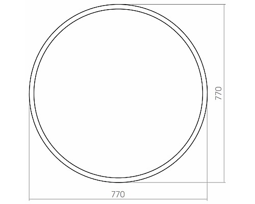 Зеркало Silver Mirrors Manhetten 77 ФР-00001425 Черное матовое