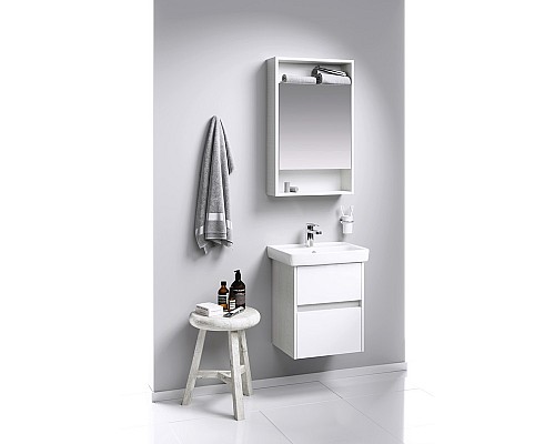 Сити Тумба под умывальник подвесная 50 см CI0105DK AQWELLA