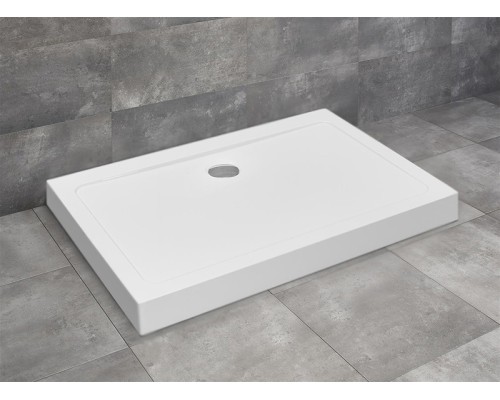 Акриловый поддон для душа Radaway Doros D Compact 120x100x11,5 Белый