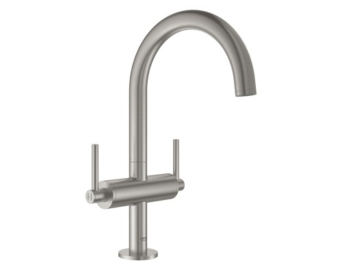 Смеситель Grohe двухвентильный для раковины на 1 отверстие
