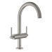 Смеситель Grohe двухвентильный для раковины на 1 отверстие