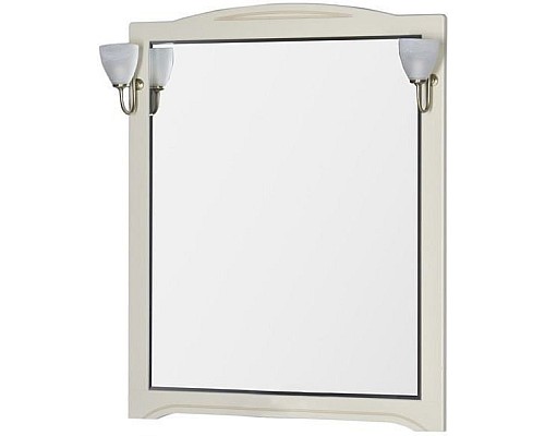 Зеркало Aquanet Луис 90 бежевый