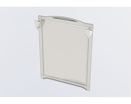 Зеркало Aquanet Луис 90 бежевый