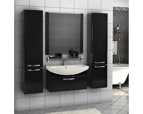 Полка Акватон Ария 80 стеклянная