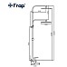 Душевая система Frap H802 F24802 Нержавеющая сталь