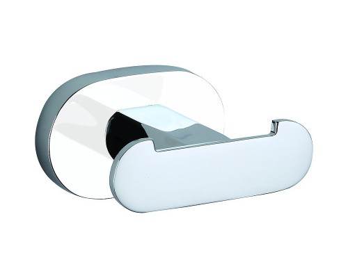 Двойной крючок Rav Slezak Yukon YUA0102CB Хром Белый