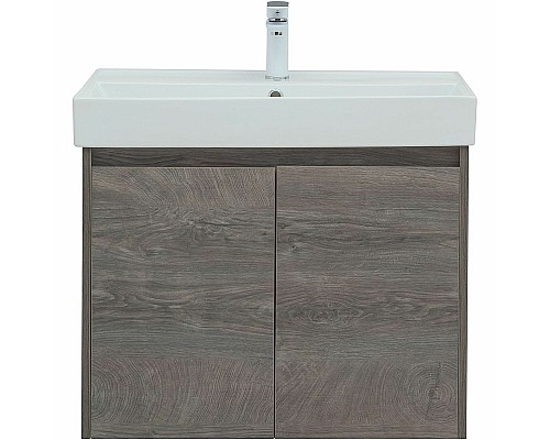 Тумба под раковину Aquanet Nova Lite 75 298851 подвесная Дуб рошелье