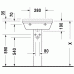 Раковина Duravit Starck 3 0300550000 550 мм